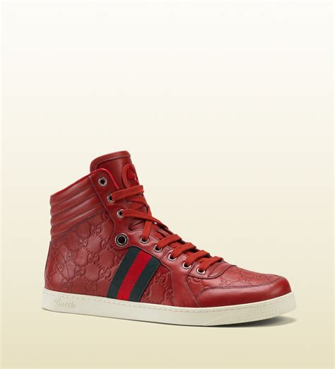 shoes gucci men red|red Gucci shoes men.